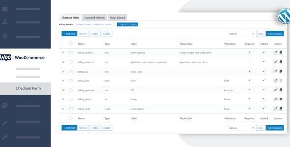 WooCommerce Checkout Field Editor Pro 3.7.0